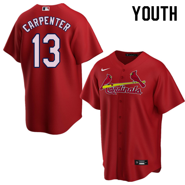Nike Youth #13 Matt Carpenter St.Louis Cardinals Baseball Jerseys Sale-Red